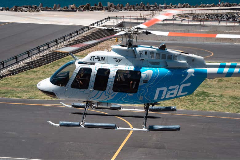 Despegando del aeródromo