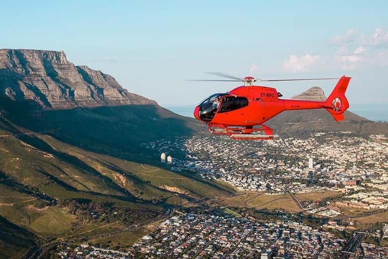 Volando su Città del Capo