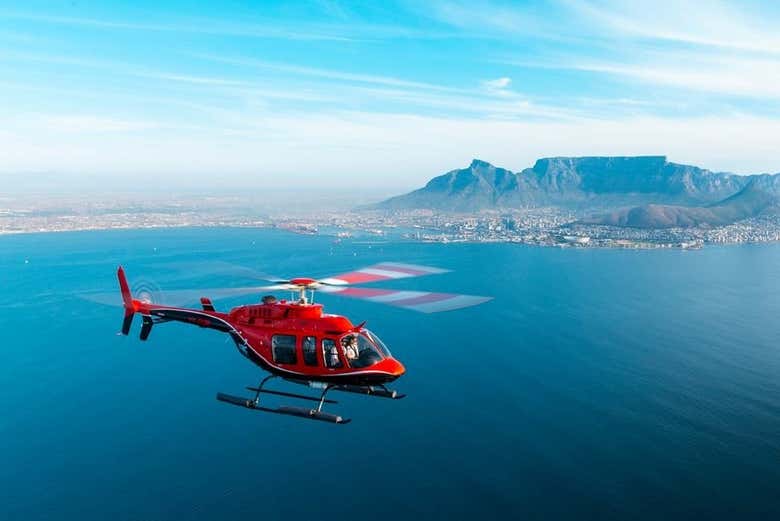 Giro in elicottero su Città del Capo