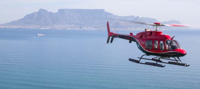 Paseo en helicóptero por Ciudad del Cabo