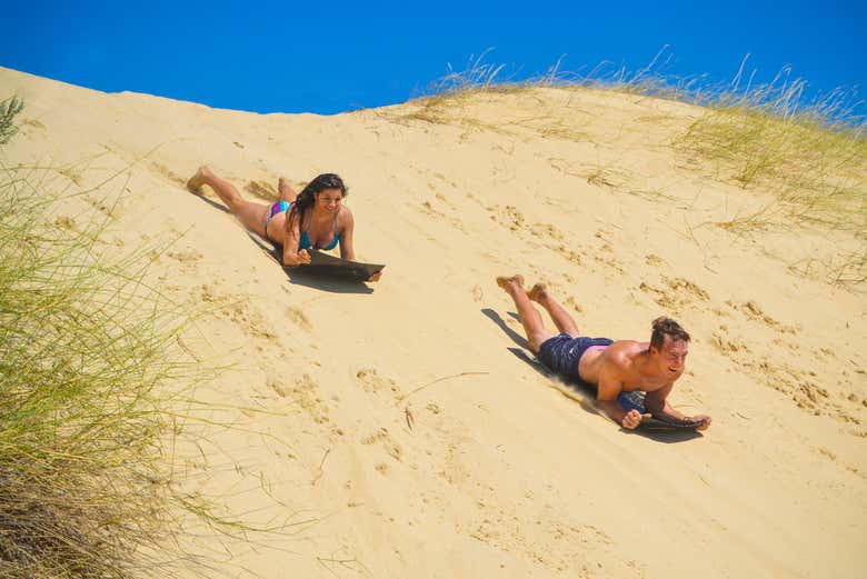 Profitez de cette activité de sandboarding