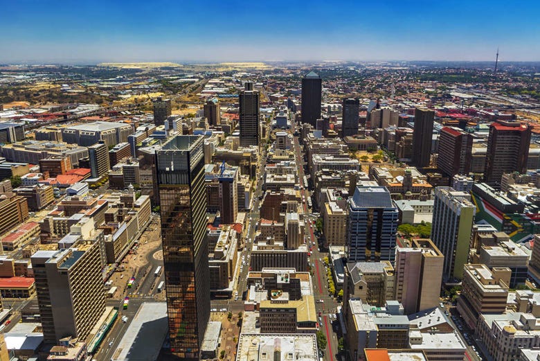 Johannesburg Financial District 