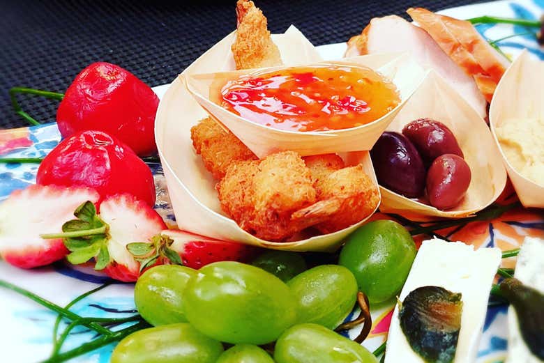 Apéritifs à bord du voilier