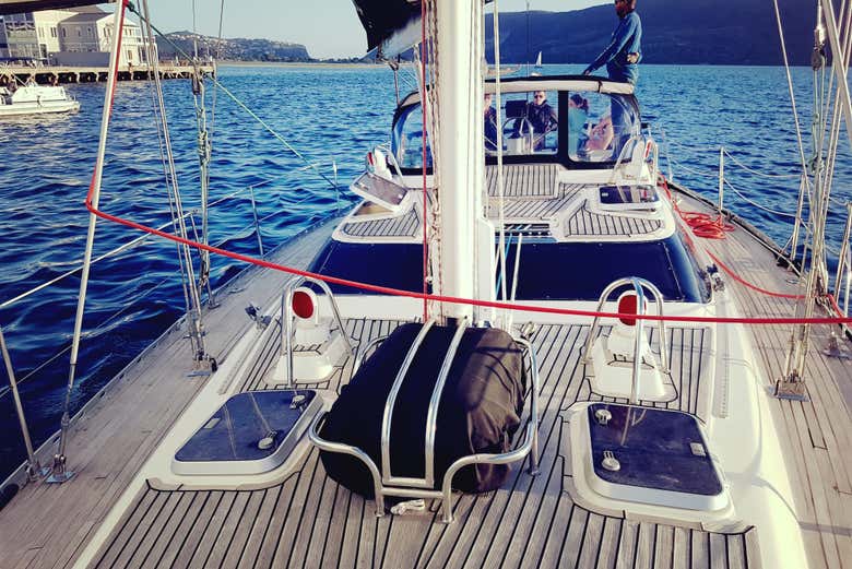 Velero en el que navegaremos