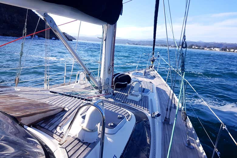 Voilier pour une balade à Knysna