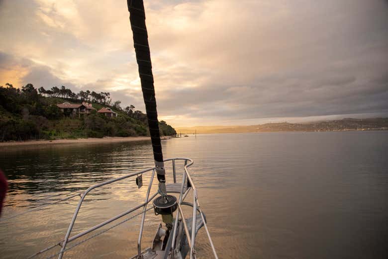 Vue depuis le bateau