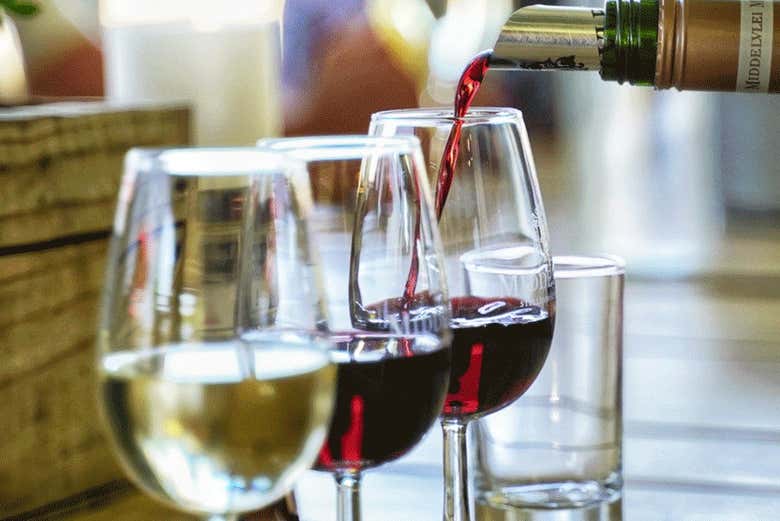 C'est l'heure de déguster un verre de vin