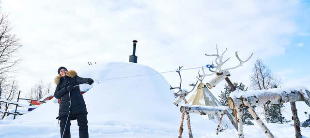 Excursion au village sami de Jukkasjärvi