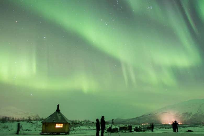 Tour fotográfico da aurora boreal