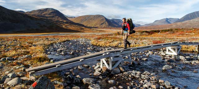 Randonnée dans le parc national d'Abisko