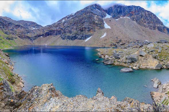 Trekking por el lago Rissajaure