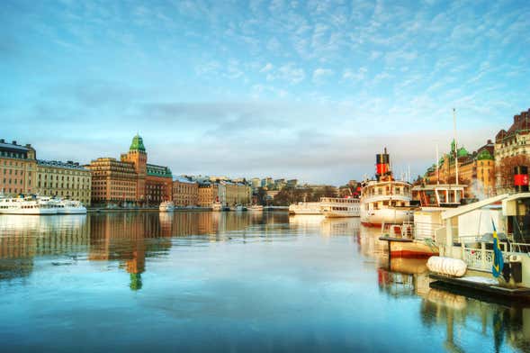 Bateau touristique de Stockholm