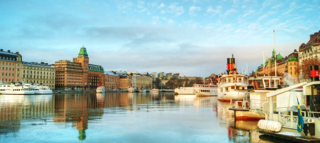 Bateau touristique de Stockholm