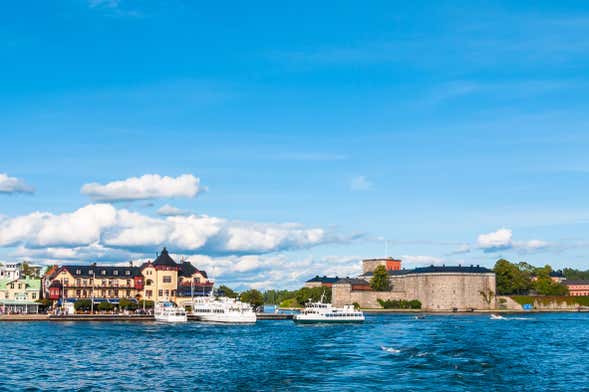 Ferry à ilha Vaxholm