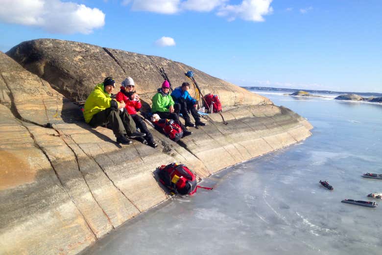 Un déjeuner bien mérité