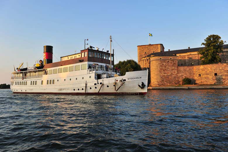 Tour en barco por las islas de Estocolmo