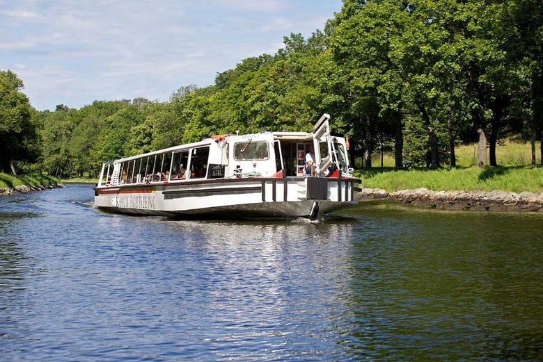 Crucero por el canal Djurgården
