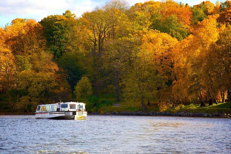Paseo en barco por el canal Djurgården