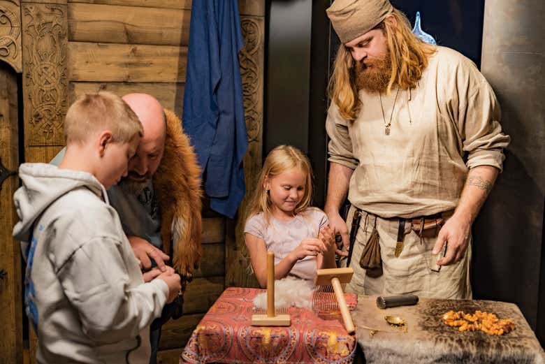 El Museo Vikingo es perfecto para los niños