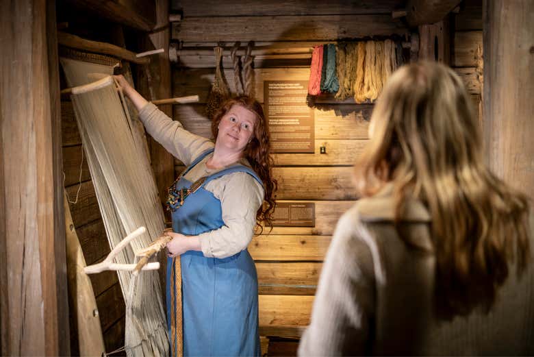 Descubriréis la vida de los vikingos