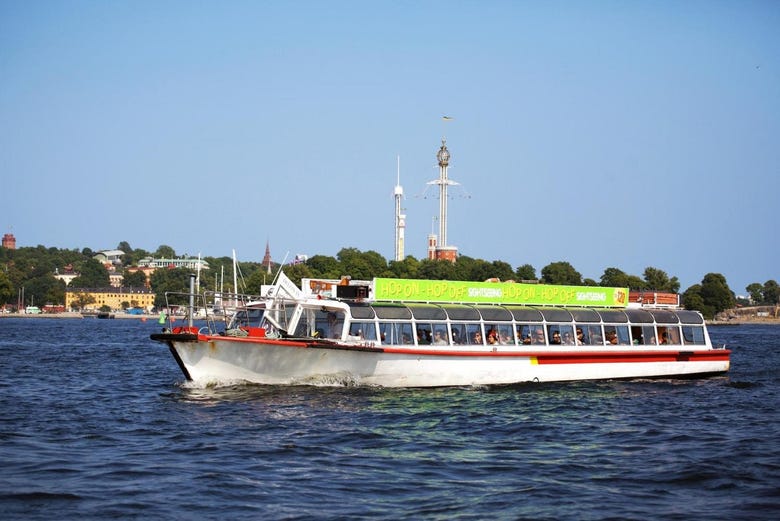 Barco turístico de Estocolmo
