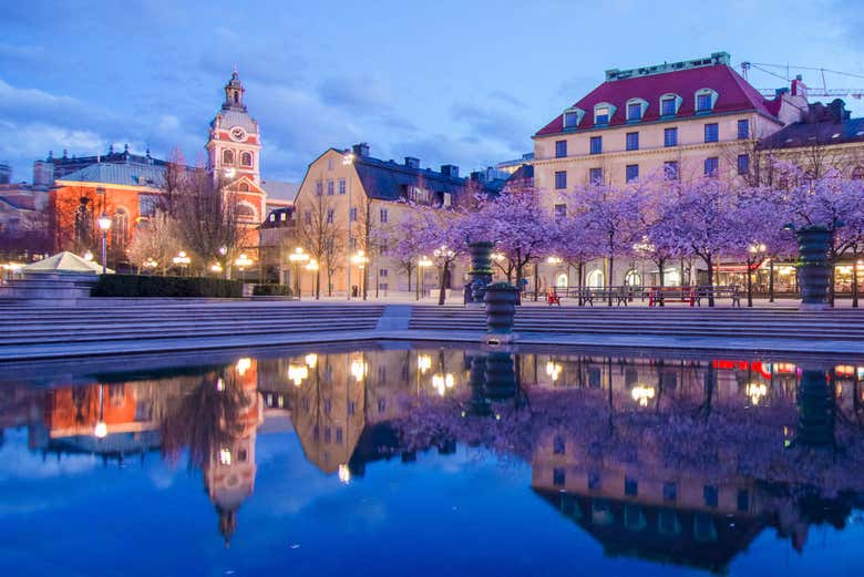 Jardines Kungsträdgården de Estocolmo