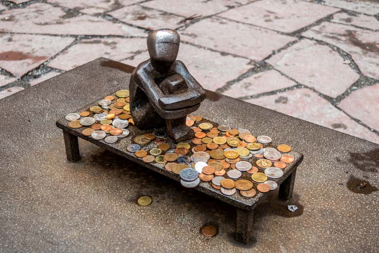 Jrnpojke, la statua più piccola di Stoccolma