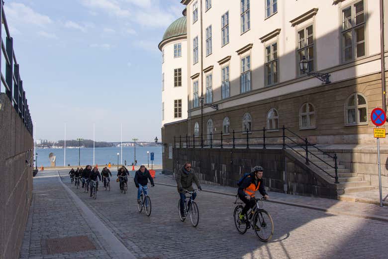 Peddle your way through Stockholm