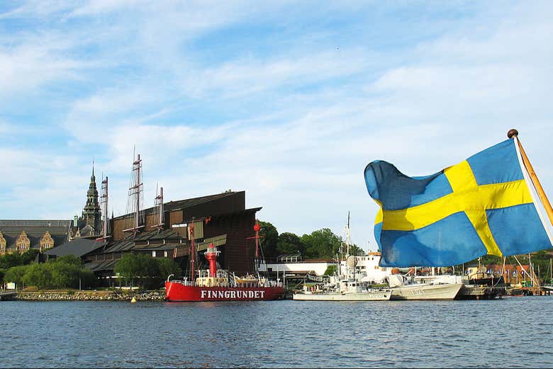 Chegando ao Museu Vasa
