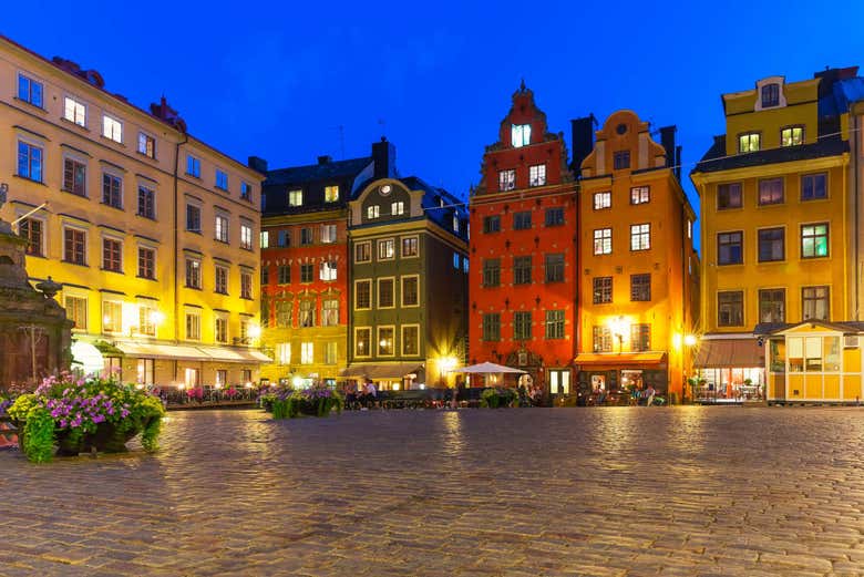 Plaza Stortorget de Gamla Stan