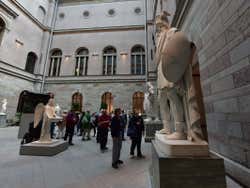 Esculturas no Museu Nacional