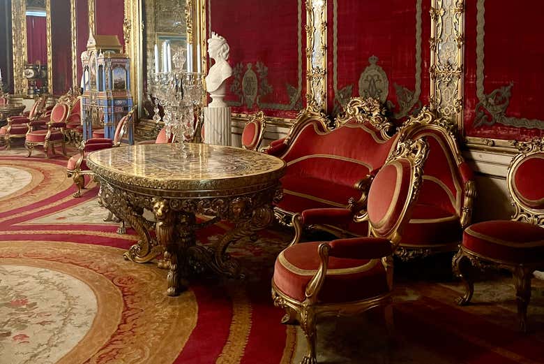 Salón Victoria del Palacio Real de Estocolmo