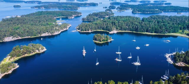 Paseo en barco por el archipiélago de Estocolmo