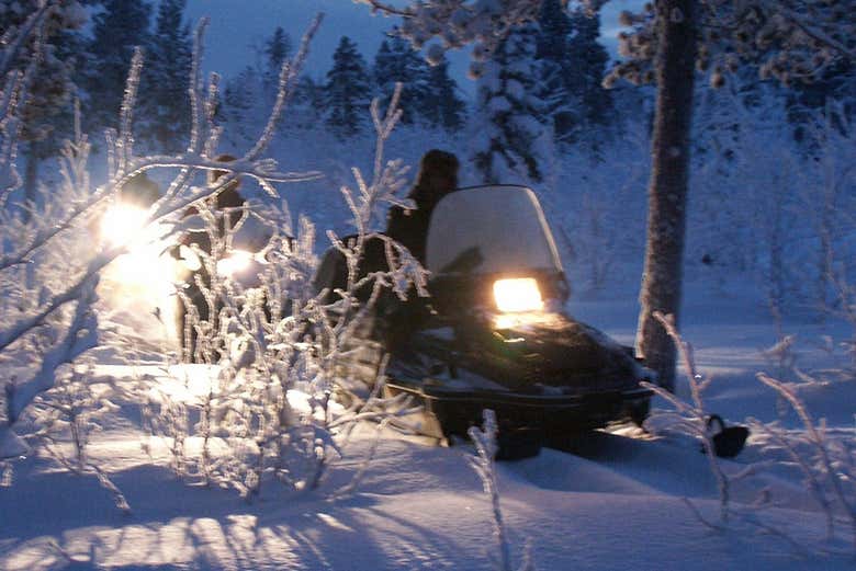Alla scoperta di Kiruna di sera