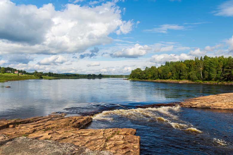 La rivière Torne un jour d'été