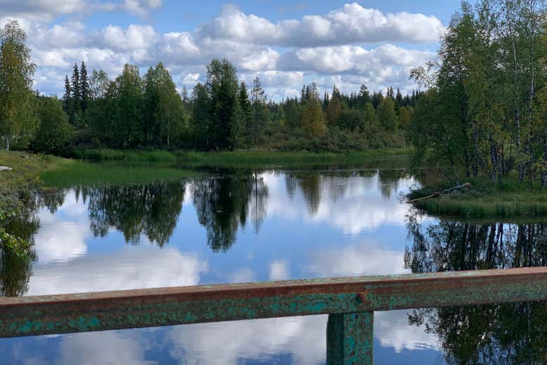 Profitez de la balade le long de la rivière Torne
