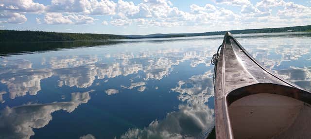 Balade en kayak sur la rivière Torne