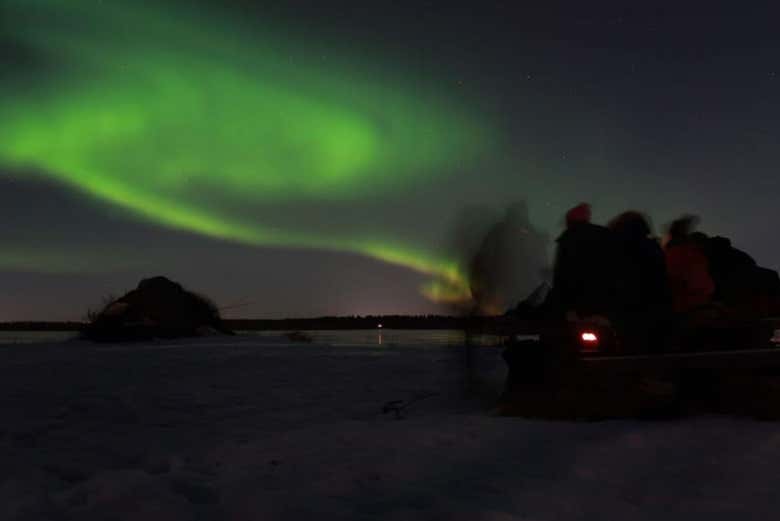 Auroras boreales en Luleå