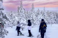 Passeio com raquetes de neve por Luleå