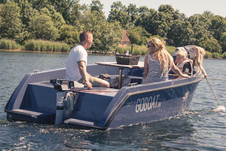 Barco para a atividade