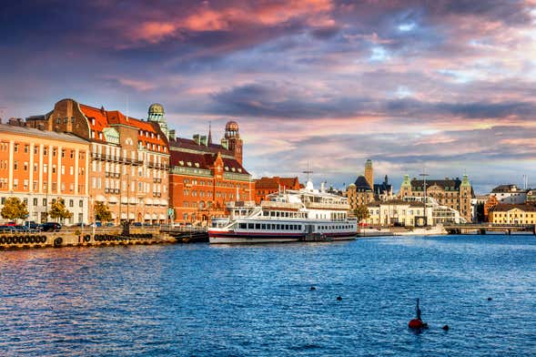 Paseo en barco por los canales de Malmö