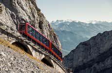 Tren cremallera al monte Pilatus