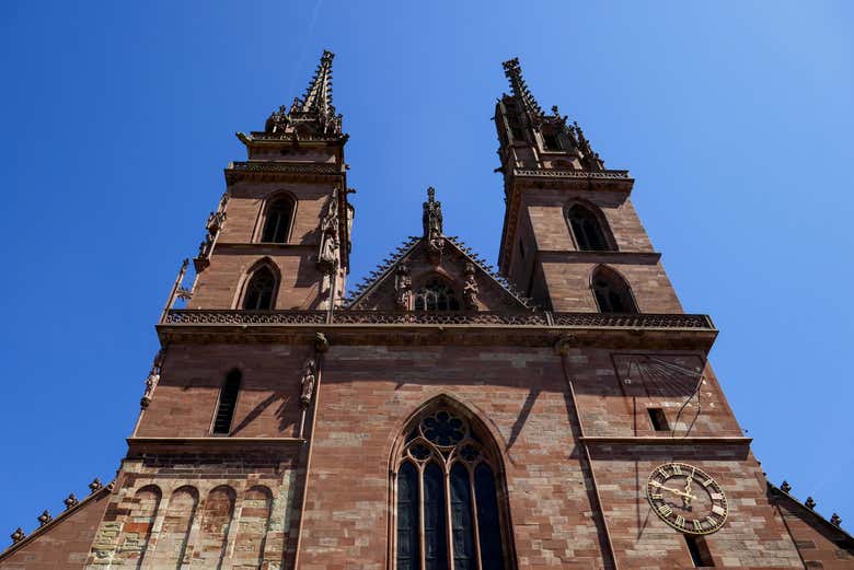 Fachada de la catedral de Basilea
