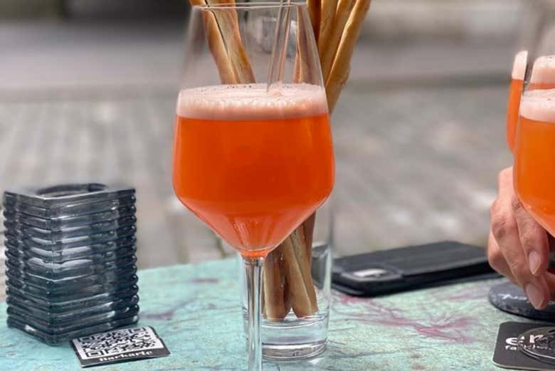 ¡Podréis brindar con un spritz!