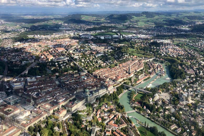 Take in the views of the Swiss capital