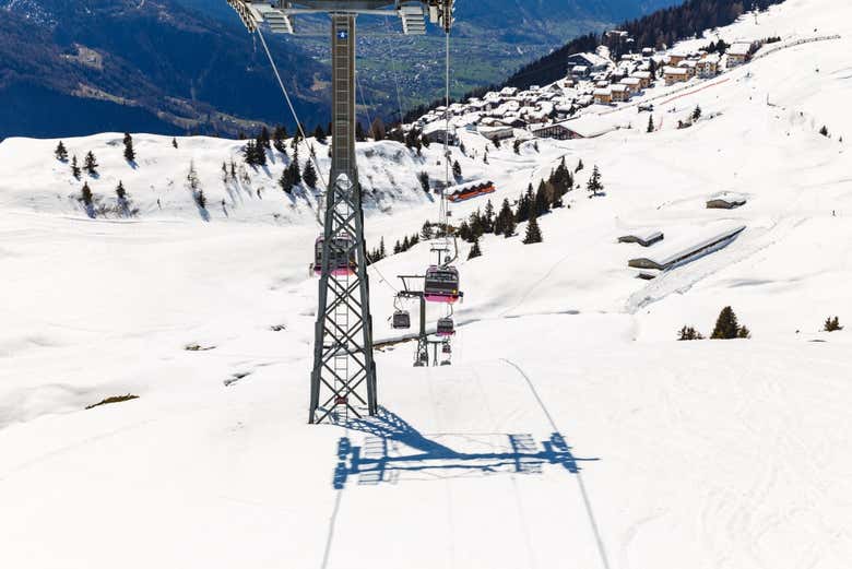 Teleféricos de Aletsch Arena