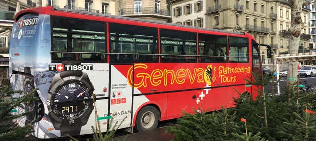Autobús y tren turístico de Ginebra