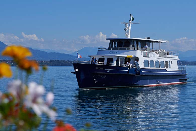 A bordo do barco