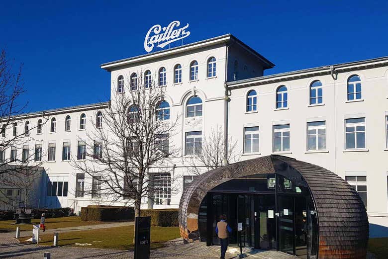 Acercándonos a la fábrica de chocolates Cailler