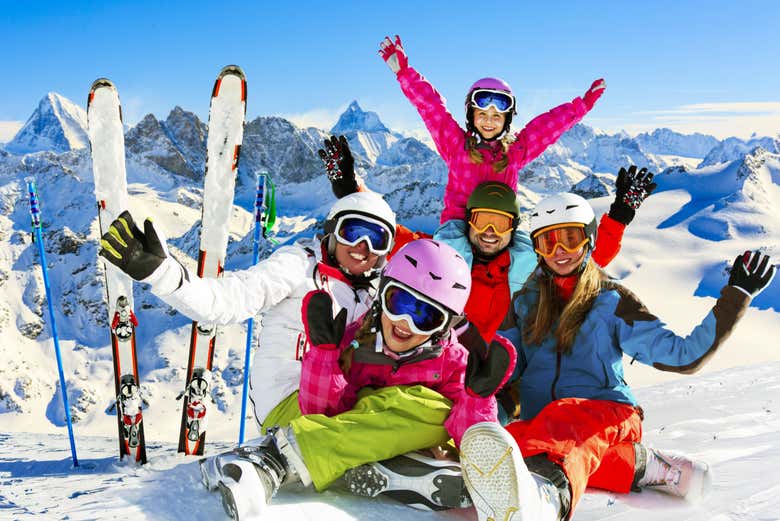 Chamonix cuenta con pistas  de esquí para toda la familia